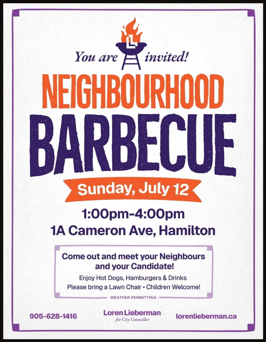 Neighbourhood Barbeque poster